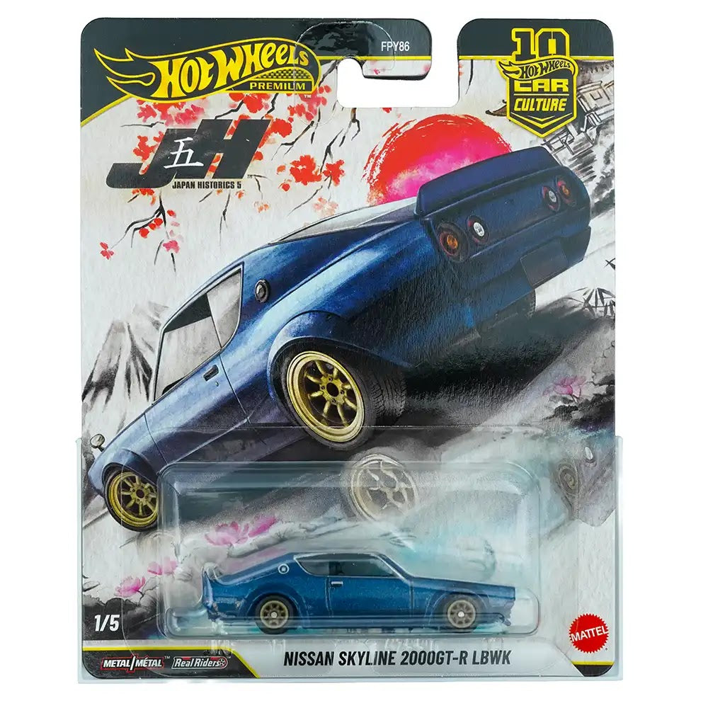 Hot Wheels Nissan Skyline 2000GT-R LBWK