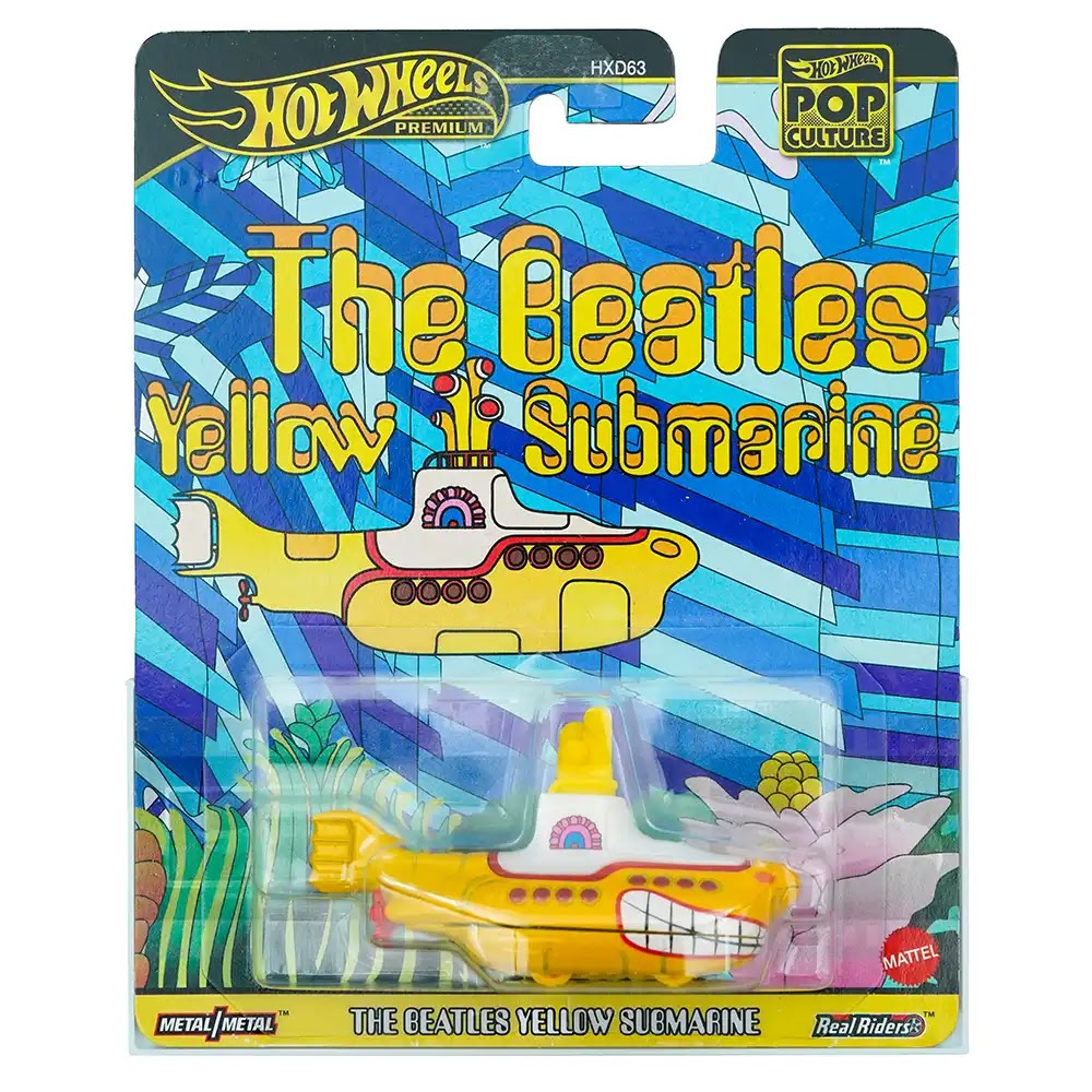 Hot Wheels The Beatles Yellow Submarine