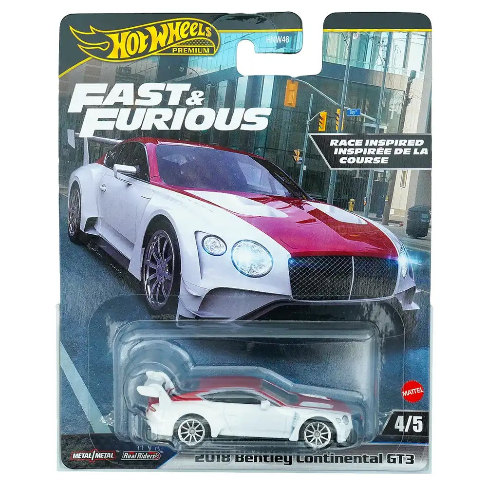 Hot Wheels 2018 Bentley Continental GT3