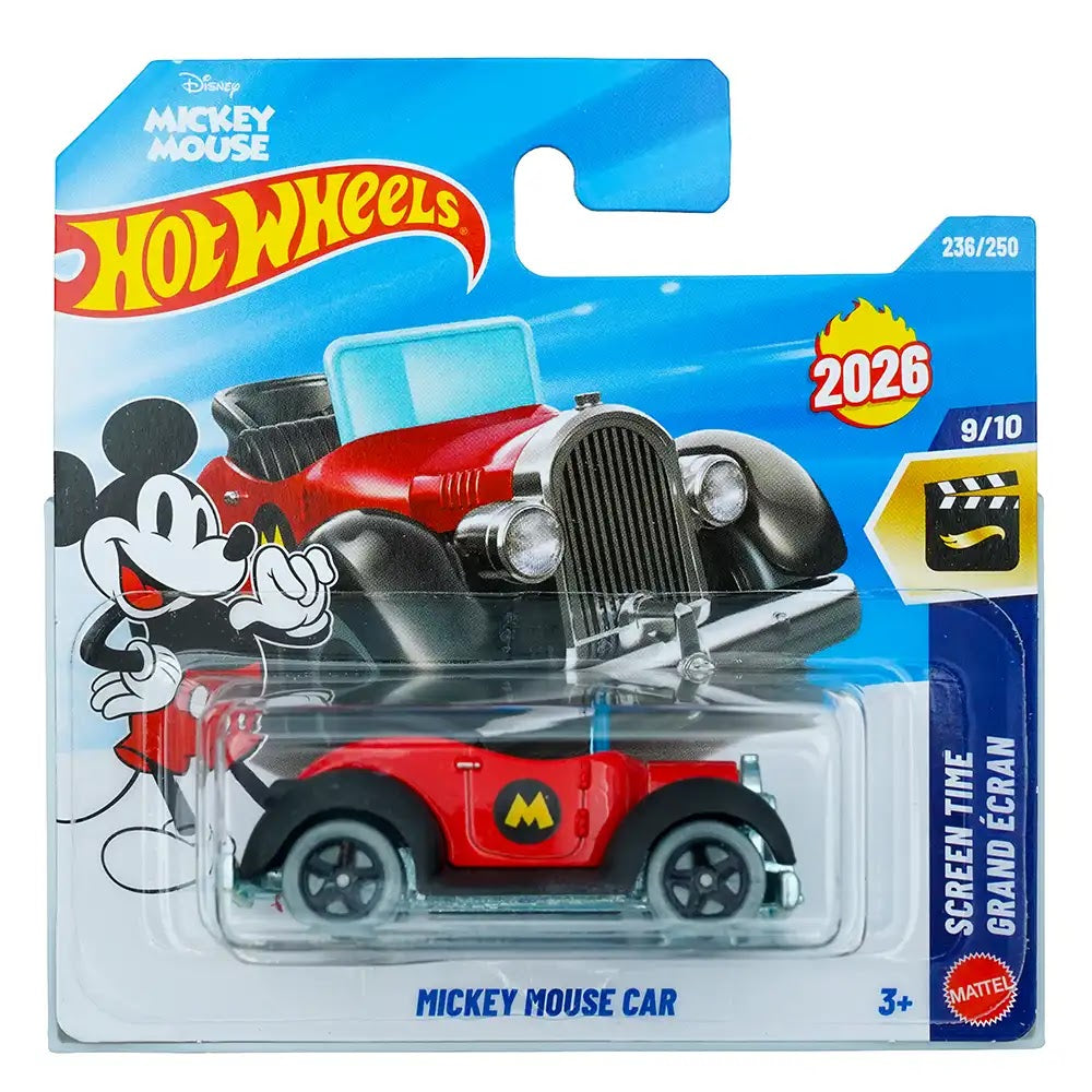 Hot Wheels Mickey Mouse Car