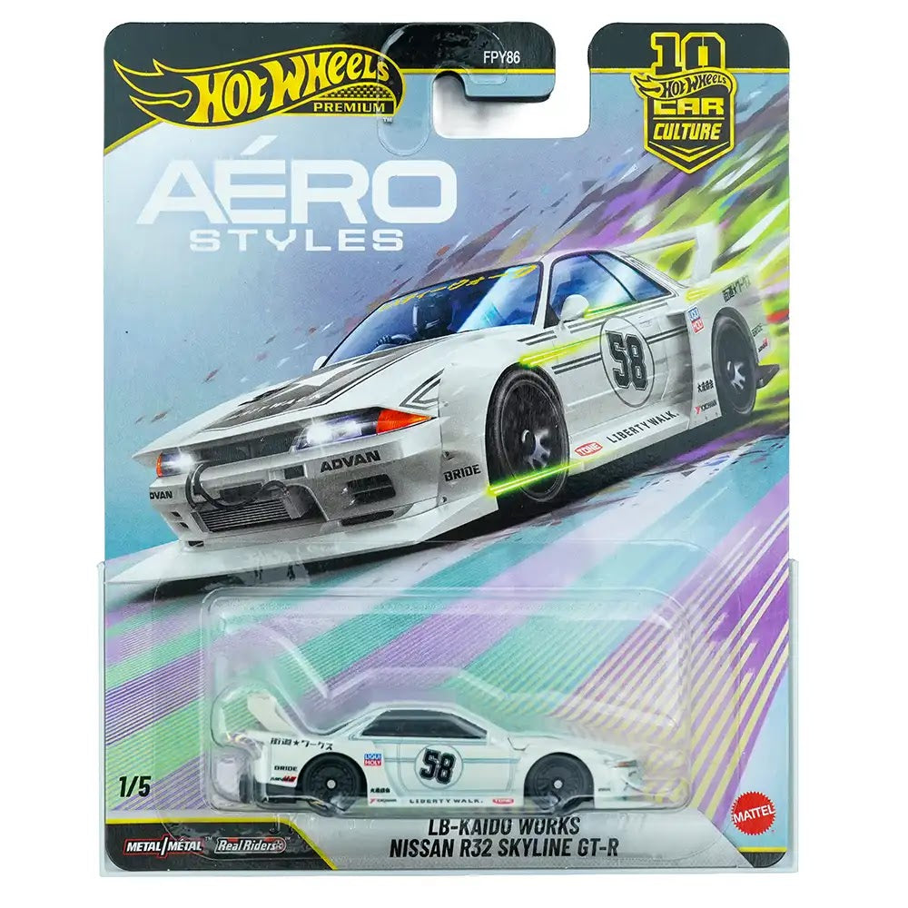 Hot Wheels LB-Kaido Works Nissan R32 Skyline GT-R