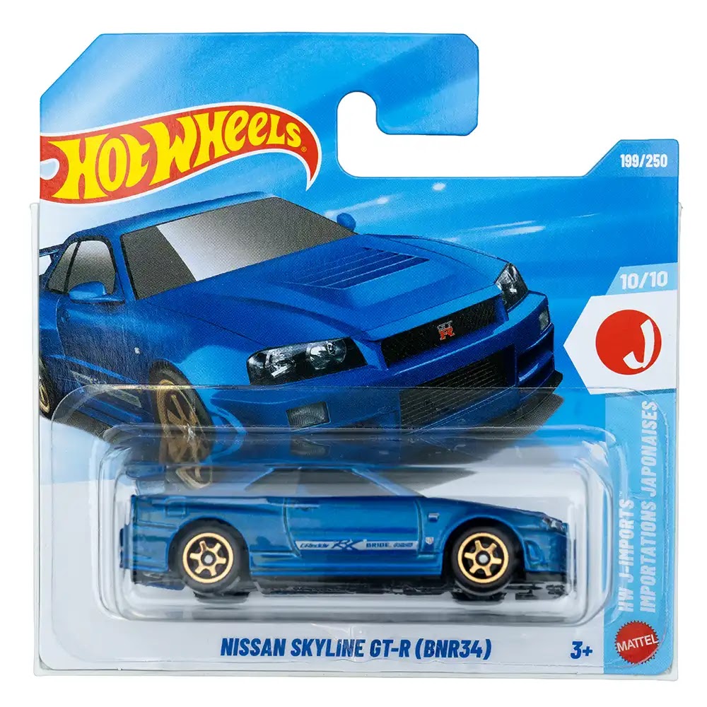 Hot Wheels Nissan Skyline GT-R (BNR34)