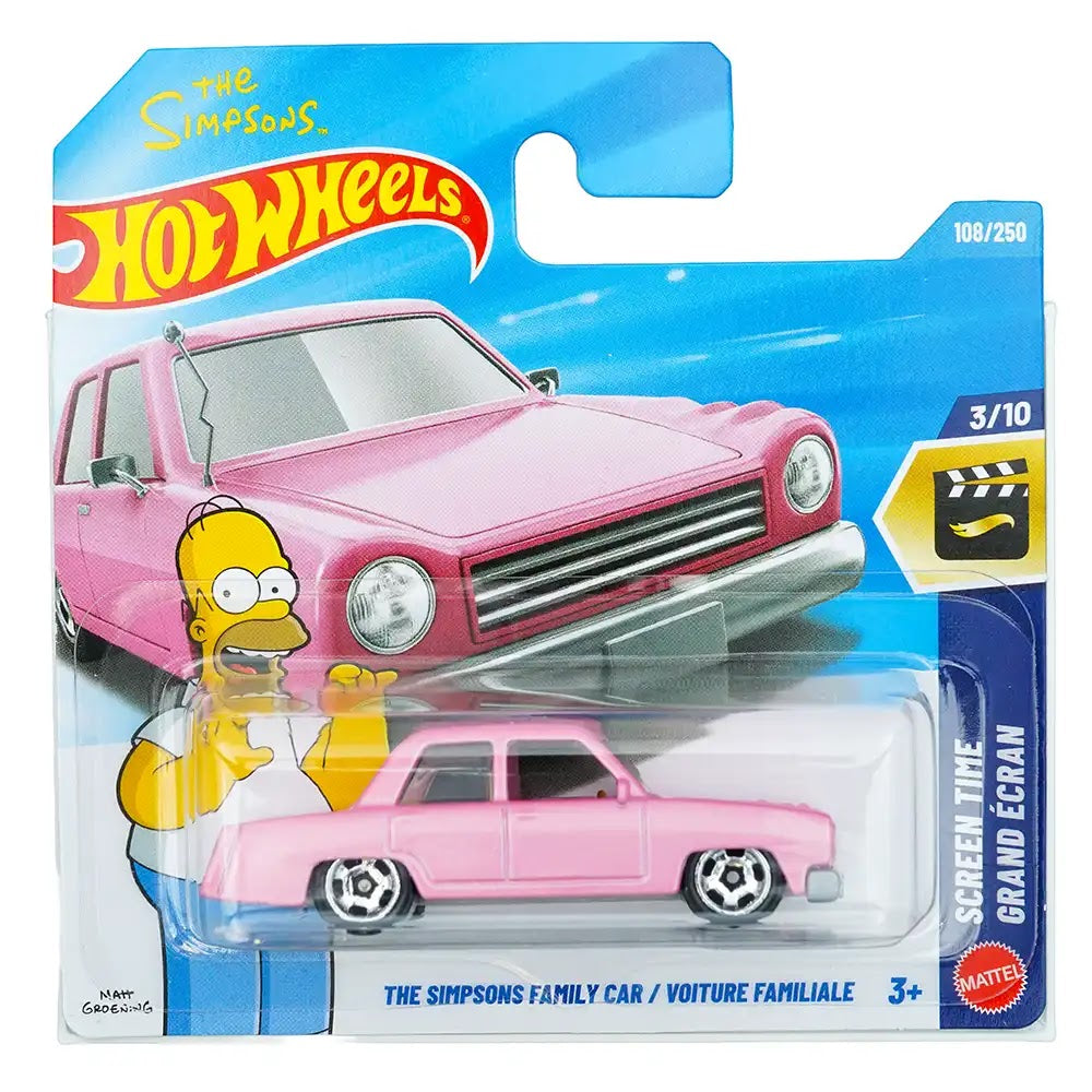 Hot Wheels The Simpsons Family Car / Voiture Familiale