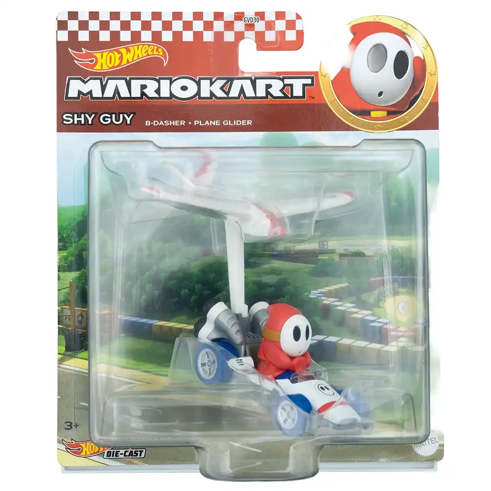 Hot Wheels Shy Guy B-Dasher + Plane Glider