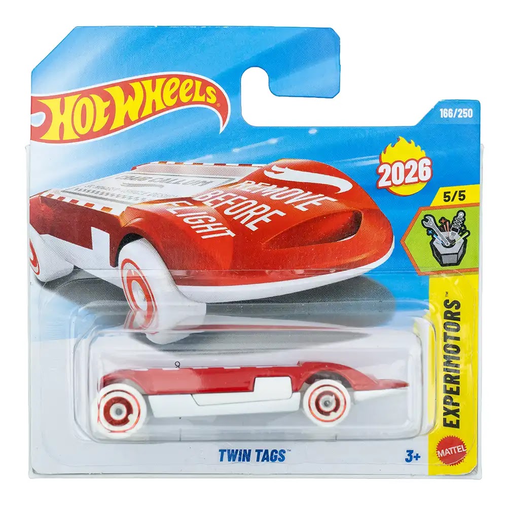 Hot Wheels Twin Tags
