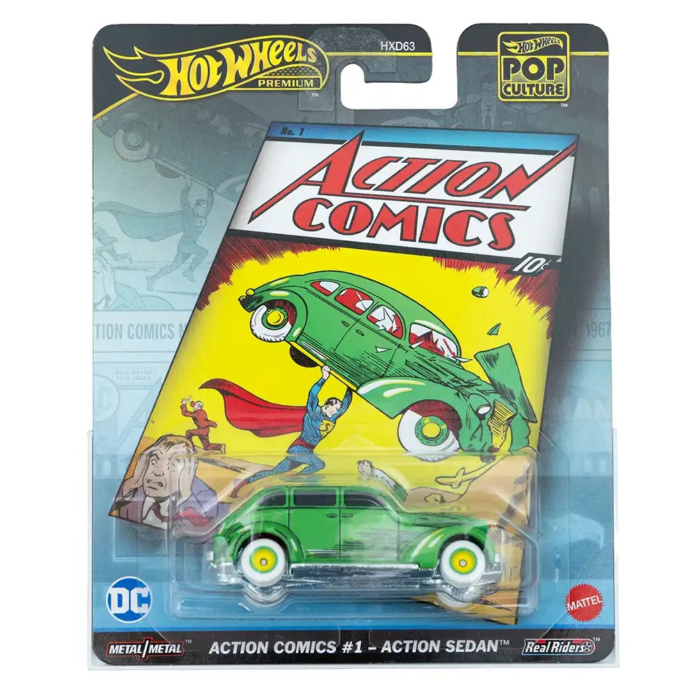 Hot Wheels Action Comics #1 - Action Sedan