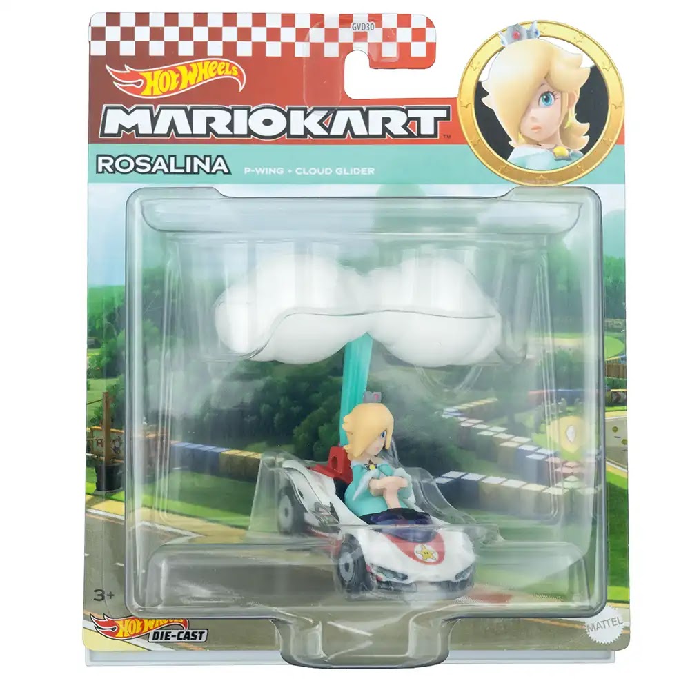 Hot Wheels Rosalina P-Wing + Cloud Glider