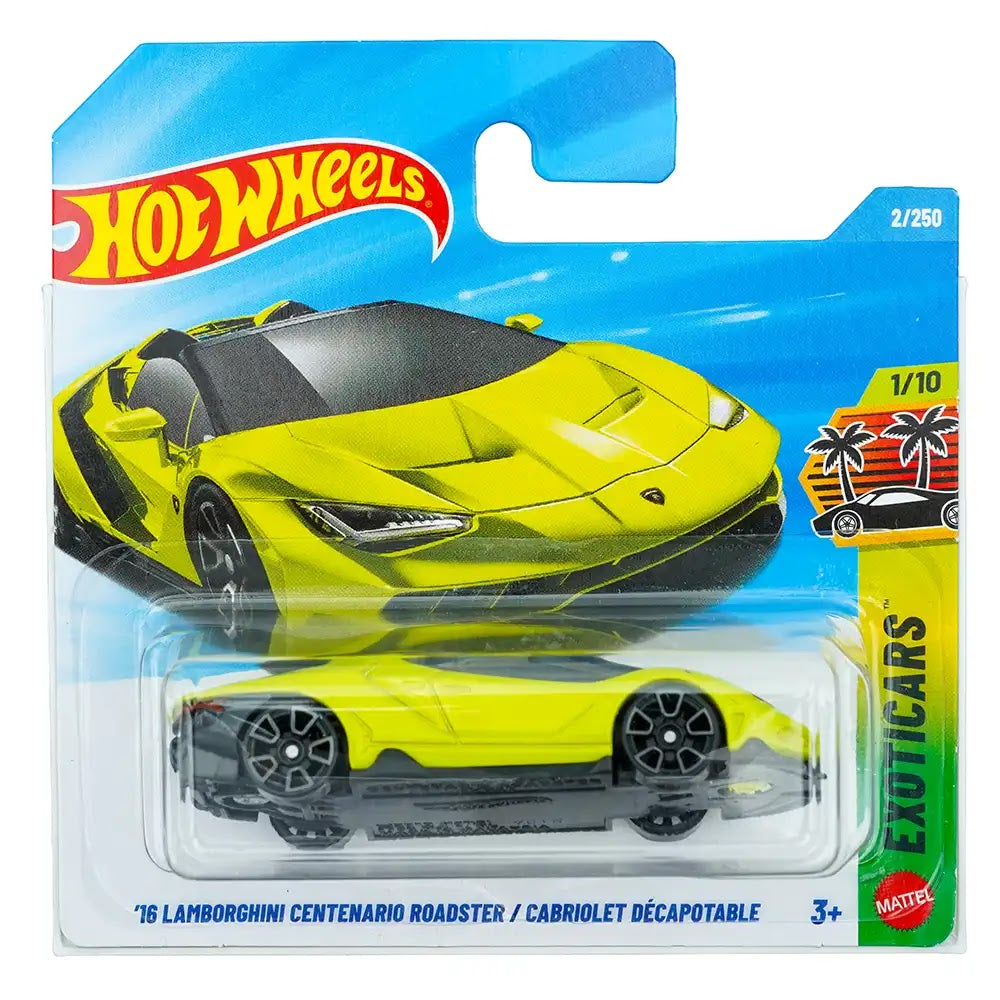 Hot Wheels '16 Lamborghini Centenario Roadster / Cabriolet Décapotable