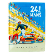 Metallschild 24 Hours Le Mans racing poster 30x40cm | Nostalgic-Art