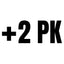 +2 PK Sticker Auto
