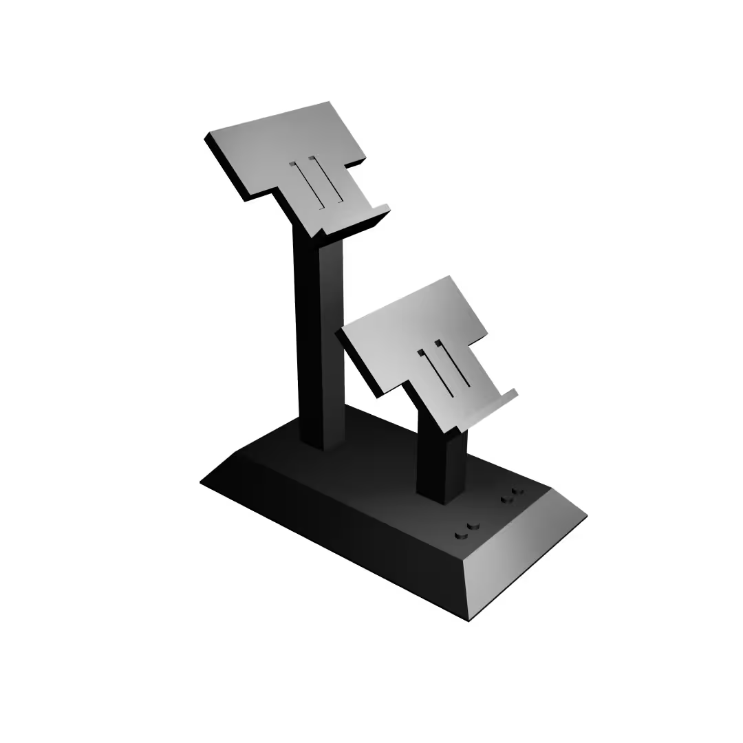 Stand for 2x LEGO Speed Champions Holders