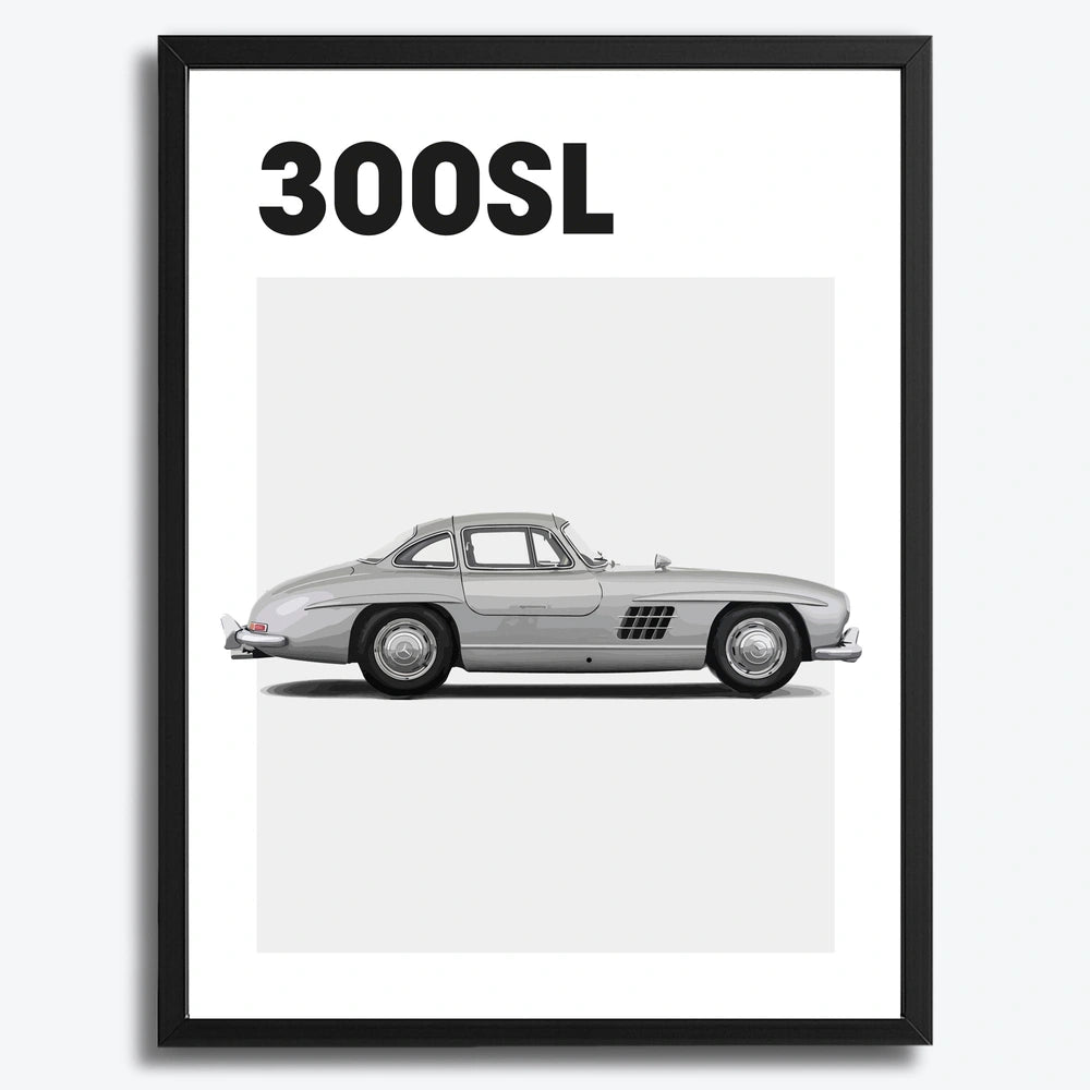 Mercedes SL300 Auto Poster