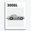 Mercedes SL300 Auto Poster