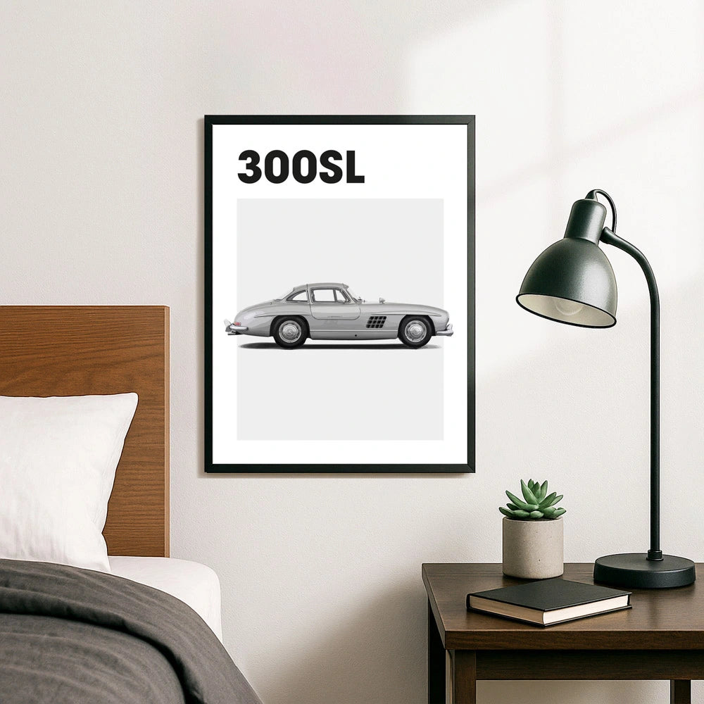 Mercedes SL300 Auto Poster
