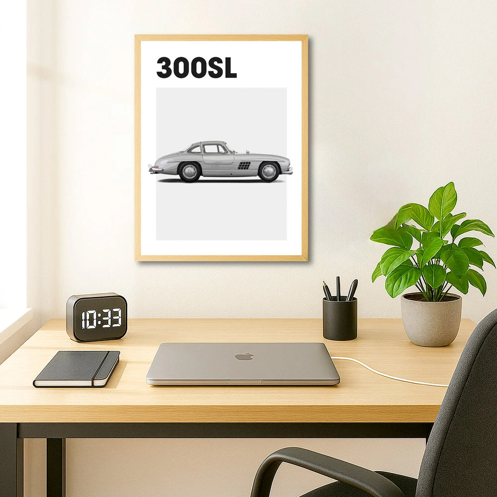 Mercedes SL300 Auto Poster