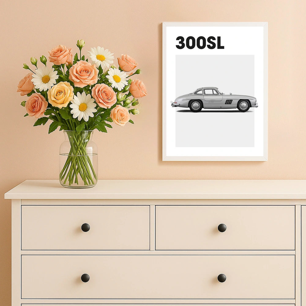 Mercedes SL300 Auto Poster