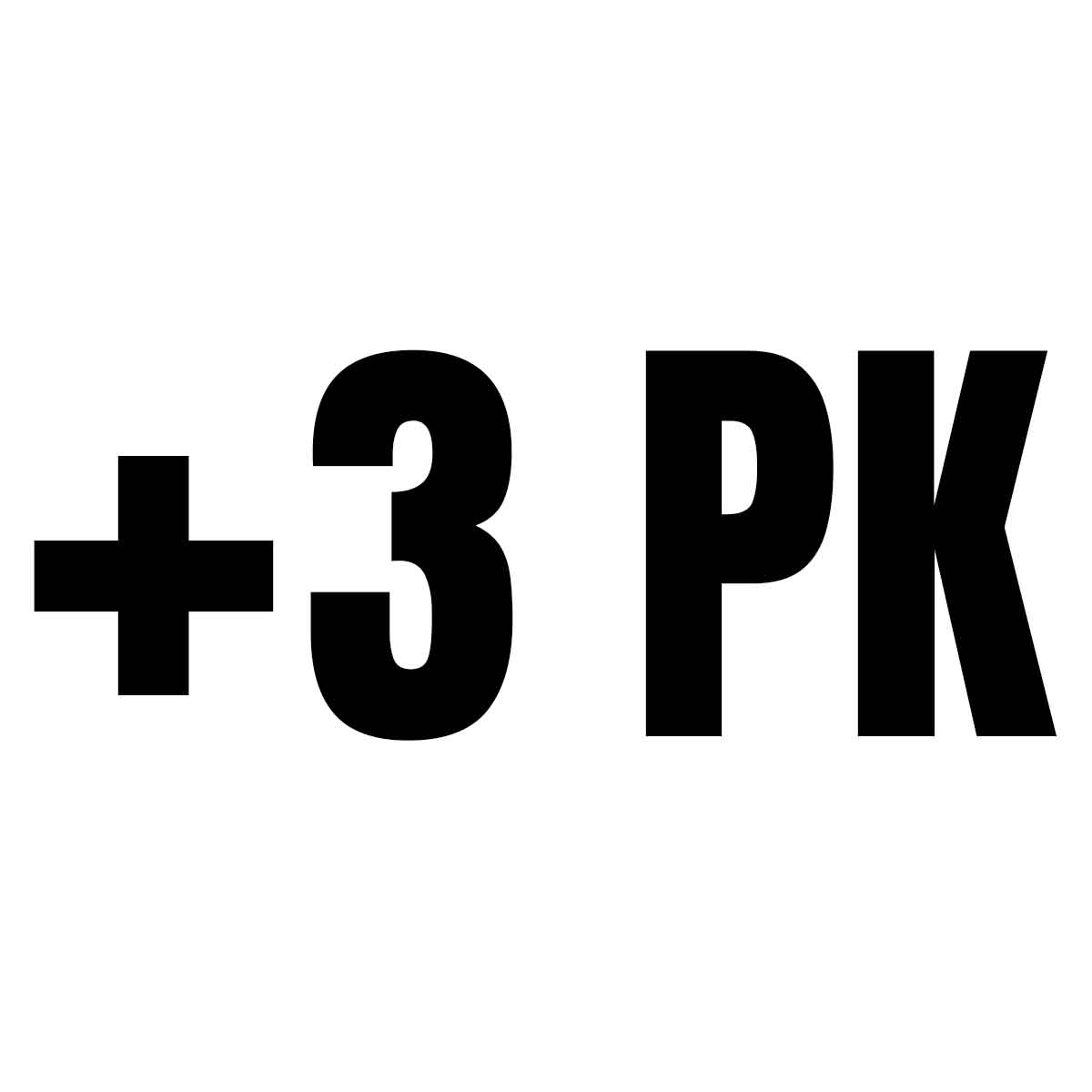 +3 PK Sticker Auto