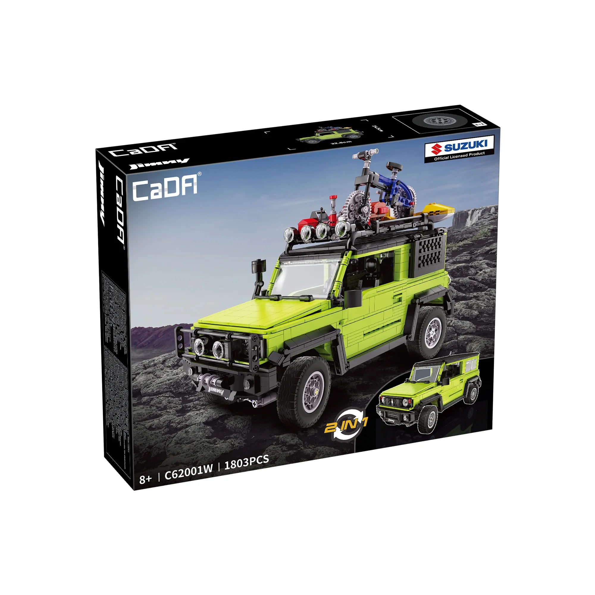 CaDA Suzuki Jimny 1:12 - Bouwset Auto | C62001W