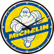Wandklok Michelin Bibendum 80s | Nostalgic-Art