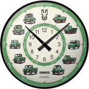 Wanduhr Daimler Truck Unimog Model Chart | Nostalgic-Art
