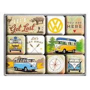 Magnet-Set Volkswagen Let's Get Lost | Nostalgic-Art