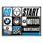 Magnetset BMW Motorrad | Nostalgic-Art