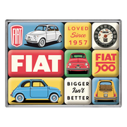 Magnet-Set Fiat 500 Loved Since 1957 | Nostalgic-Art