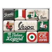 Magnet-Set Vespa Italian Legend | Nostalgic-Art