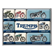 Magneetset Triumph motor modellen | Nostalgic-Art