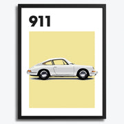 Porsche 911 Auto Poster