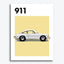 Porsche 911 Auto Poster