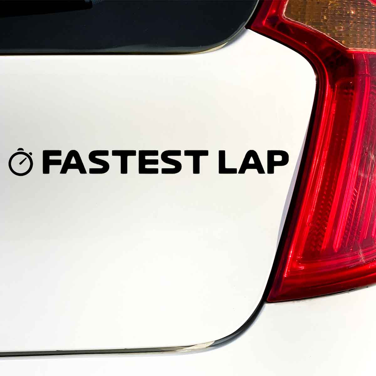 Fastest Lap - Sticker | Boldons