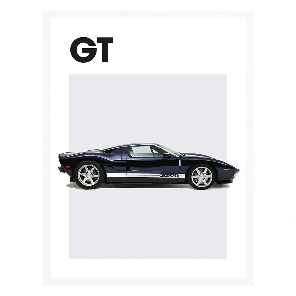 Ford GT Auto Poster
