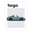 Porsche 911 Targa Auto Poster