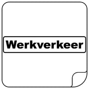 Werkverkeer Sticker