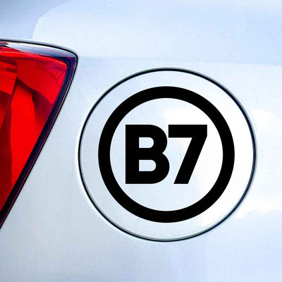 B7 Sticker Auto 10 cm