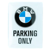 Metallschild BMW Parking Only 30x40 cm | Nostalgic-Art