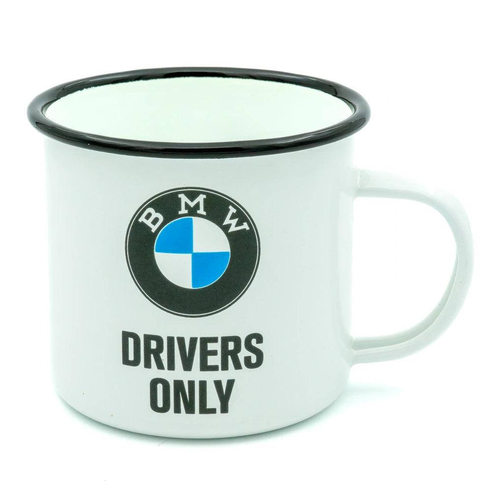 Emaille mok BMW drivers only | Nostalgic-Art