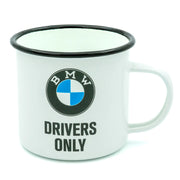 Emaille mok BMW drivers only | Nostalgic-Art