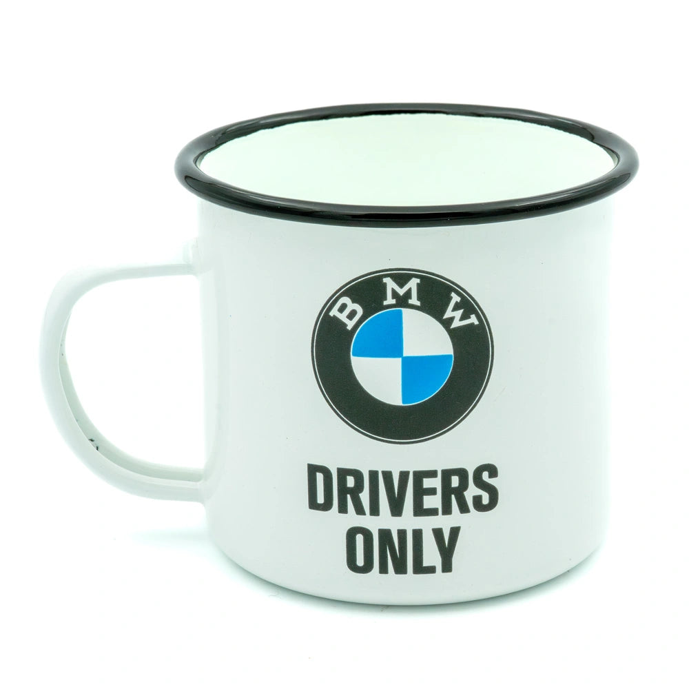 Emaille mok BMW drivers only | Nostalgic-Art