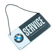 Metalen Bord BMW Service Hangend | Nostalgic-Art