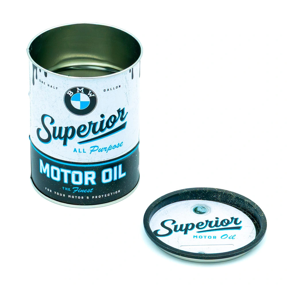 Olievat spaarpot BMW Superior Motor Oil | Nostalgic-Art