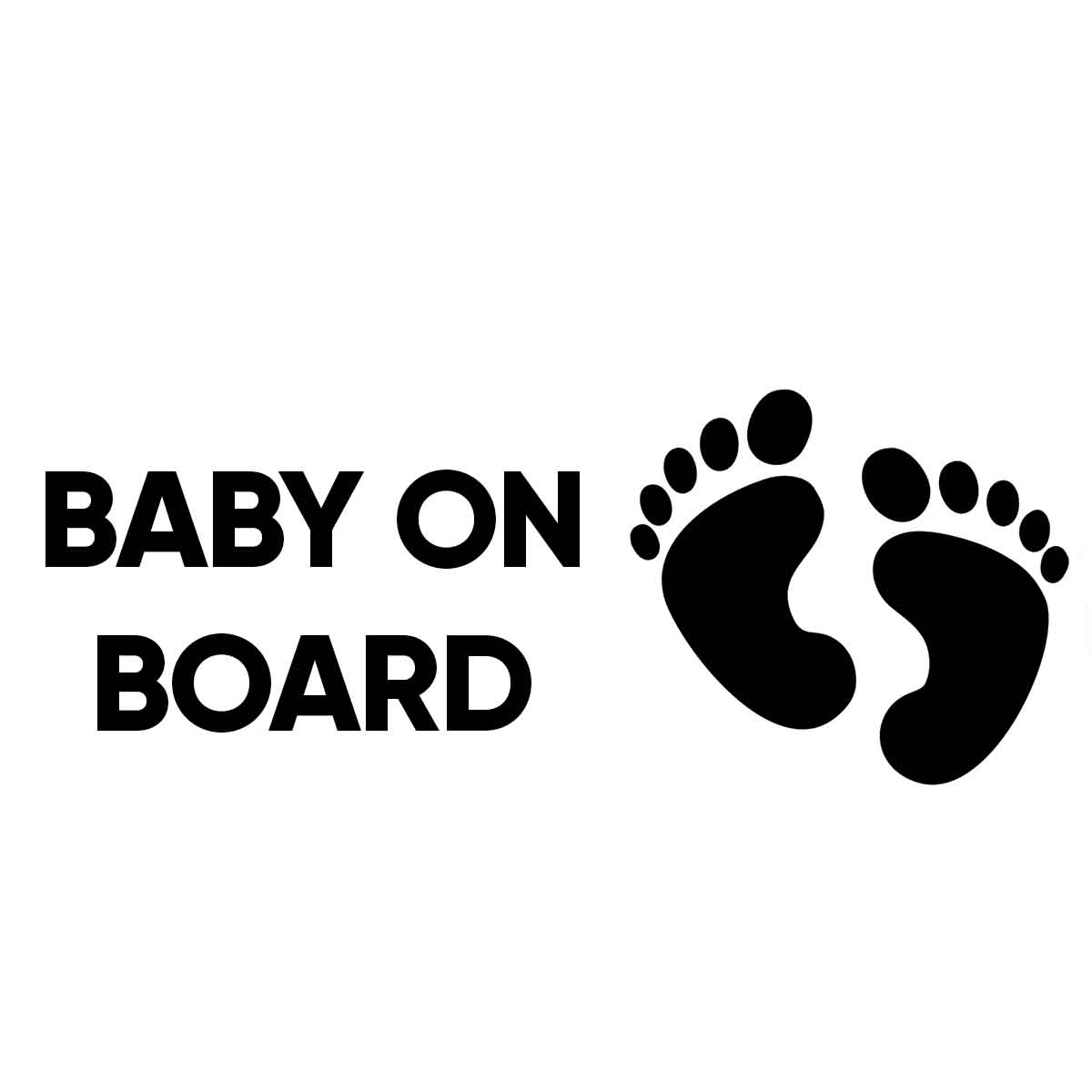 Sticker Baby on Board auto