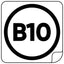 B10 Sticker Car 10 cm