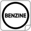 Benzine Sticker Auto 10 cm