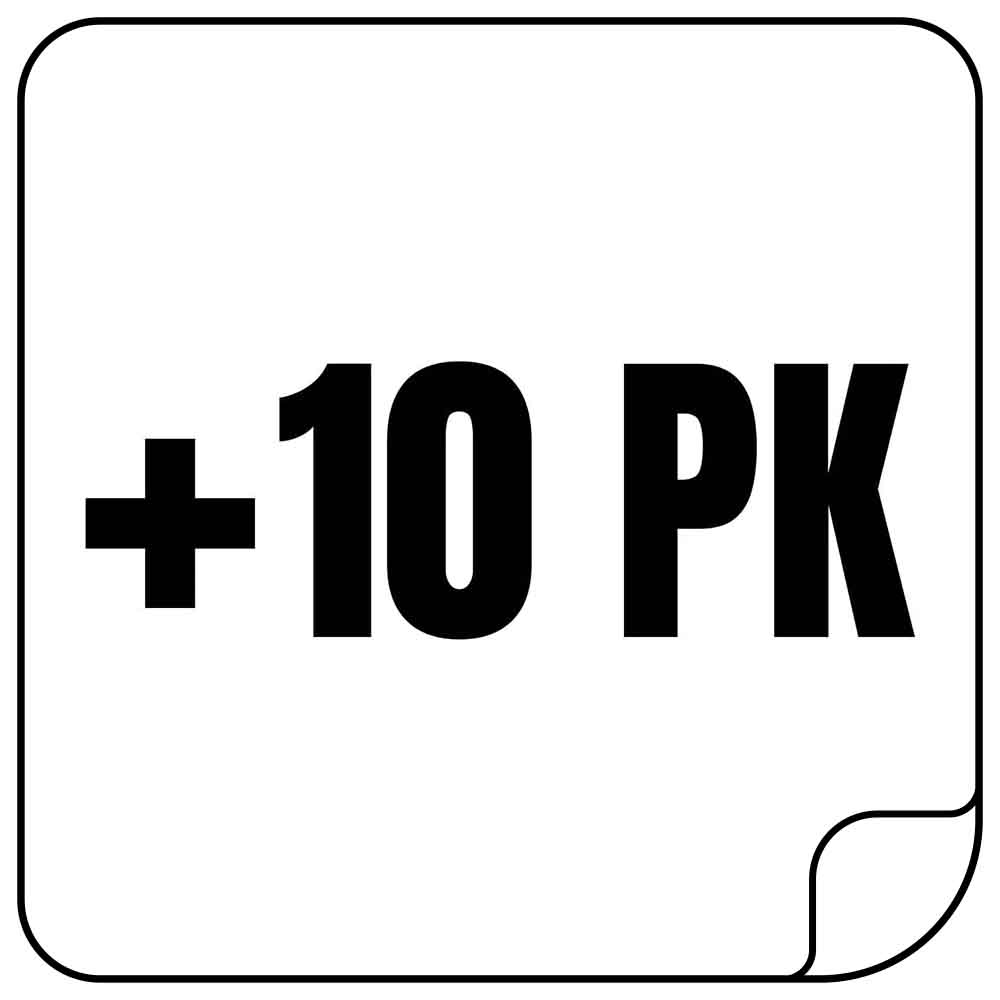 +10 PK Sticker Auto