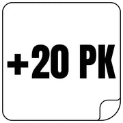 +20 HP Sticker Car