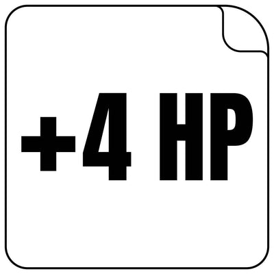 +4 HP Sticker Auto