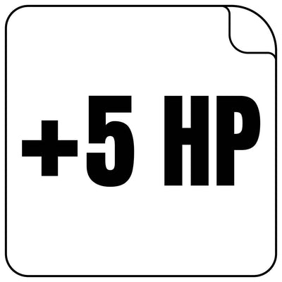 +5 HP Sticker Auto