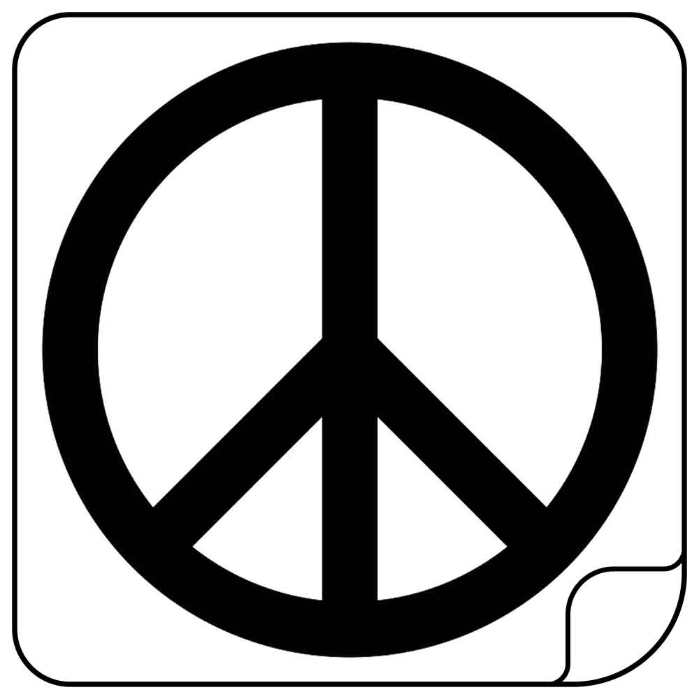 Peace Sticker Auto